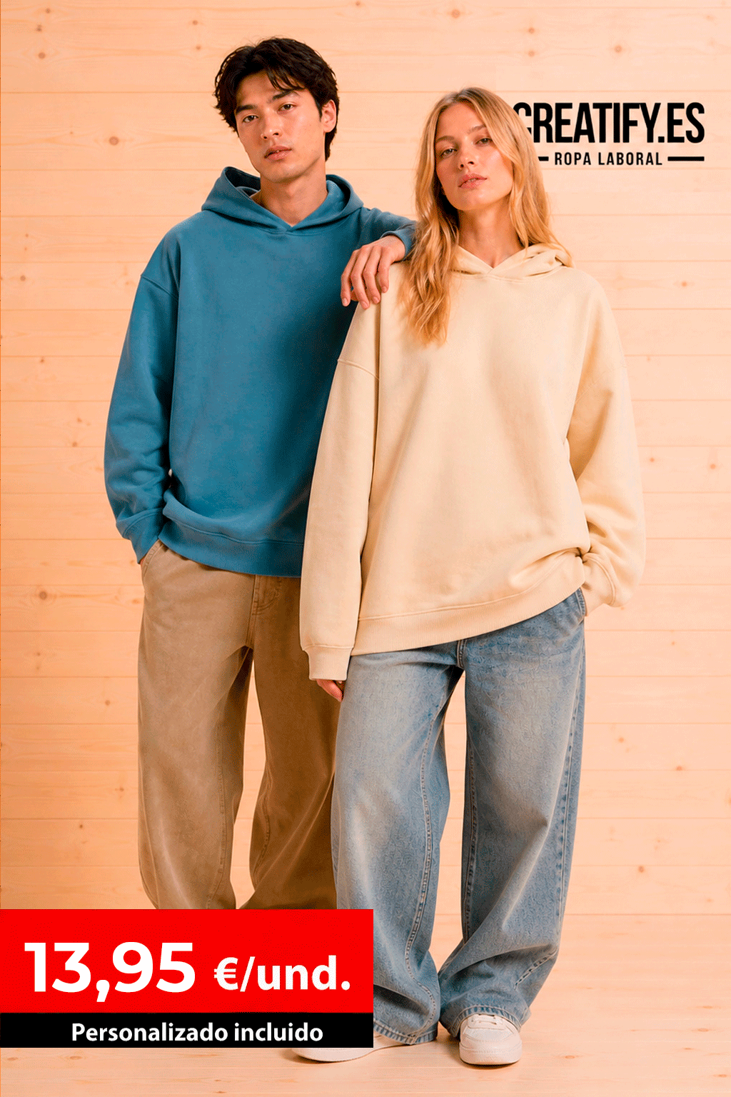 SUDADERAS OVERSIZE